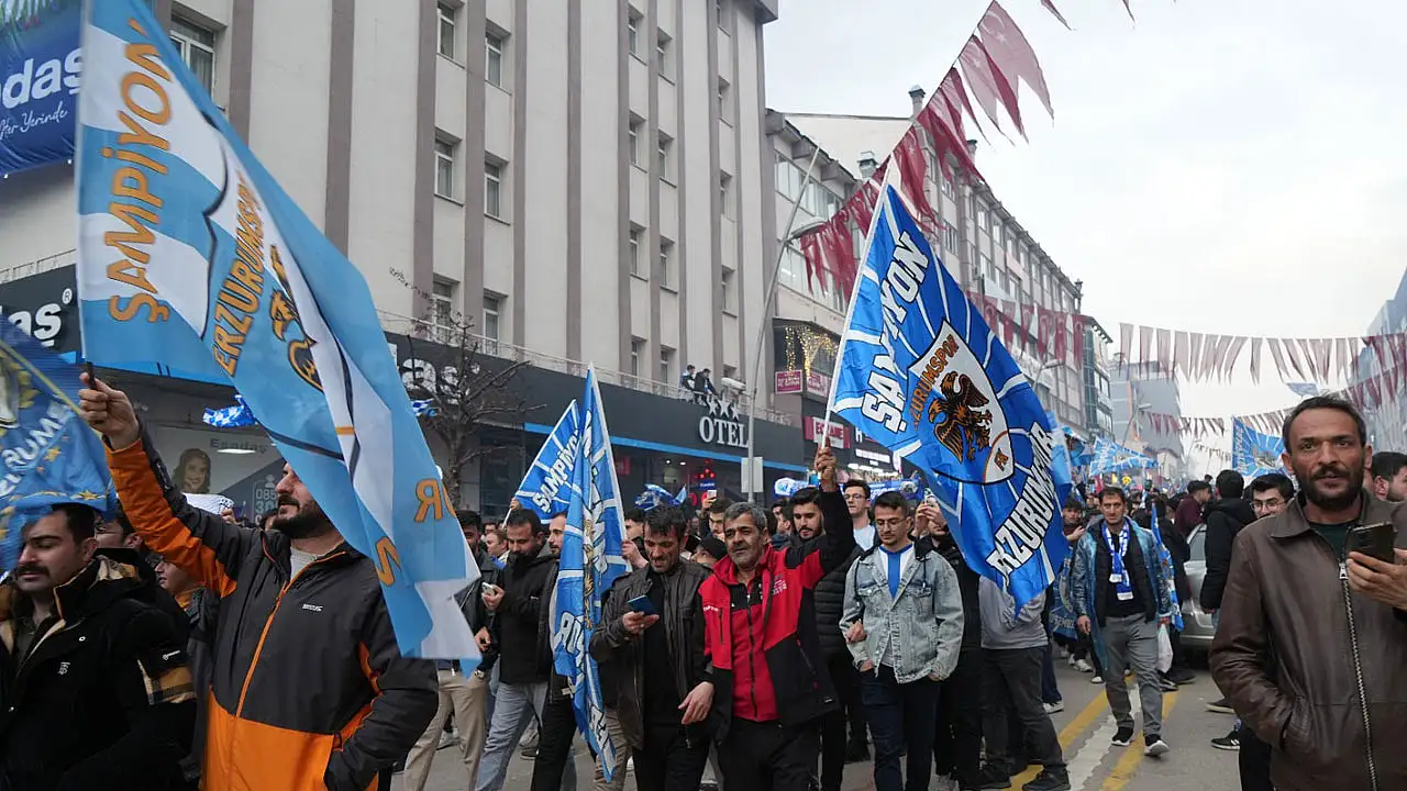 Erzurumspor, 5 yıl sonra Süper Lig'e döndü