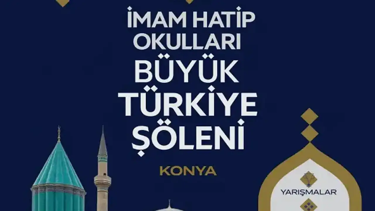 'İmam Hatip Okulları Büyük Türkiye Şöleni' için Konya'da geri sayım başladı