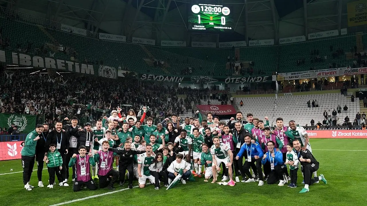 Kartal, Kanarya'yı avladı! Konyaspor yarı finalde