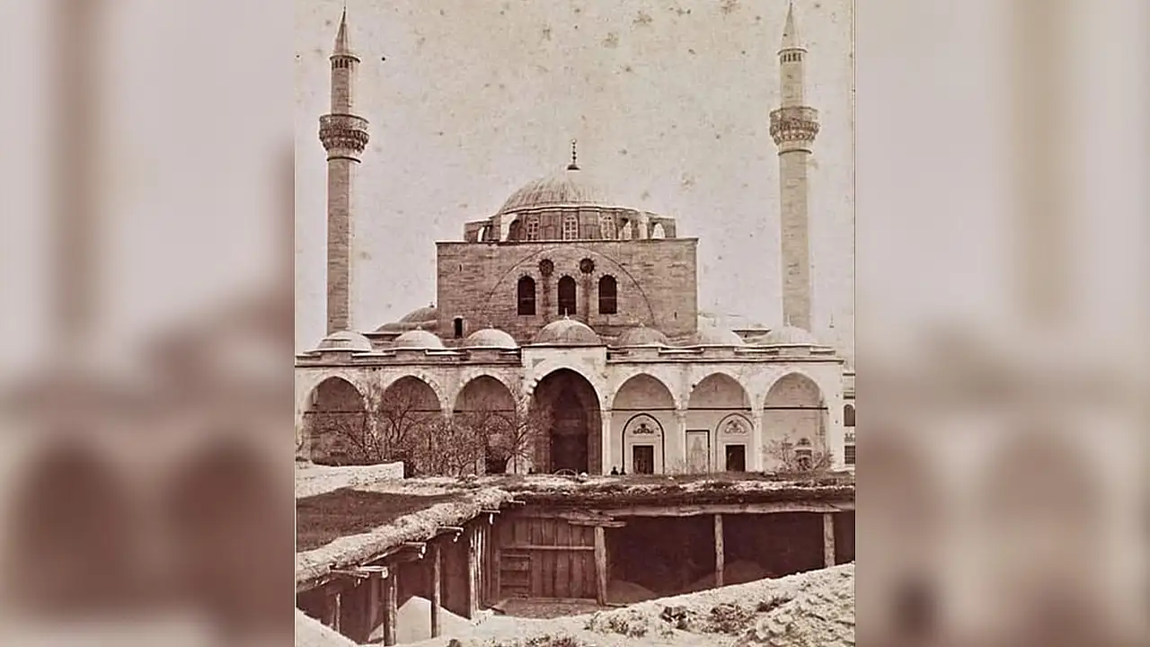 Konya'da görenleri 1890 yılına götüren fotoğraf