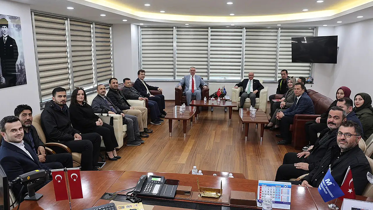 Konya SMMMO'ya TÜİK'ten 100. yıl ziyareti