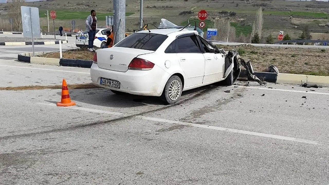 Konya yolunda yürekleri ağza getiren kaza!
