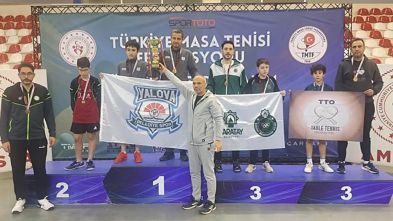Masa Tenisi ve halterde Karatay fırtınası!