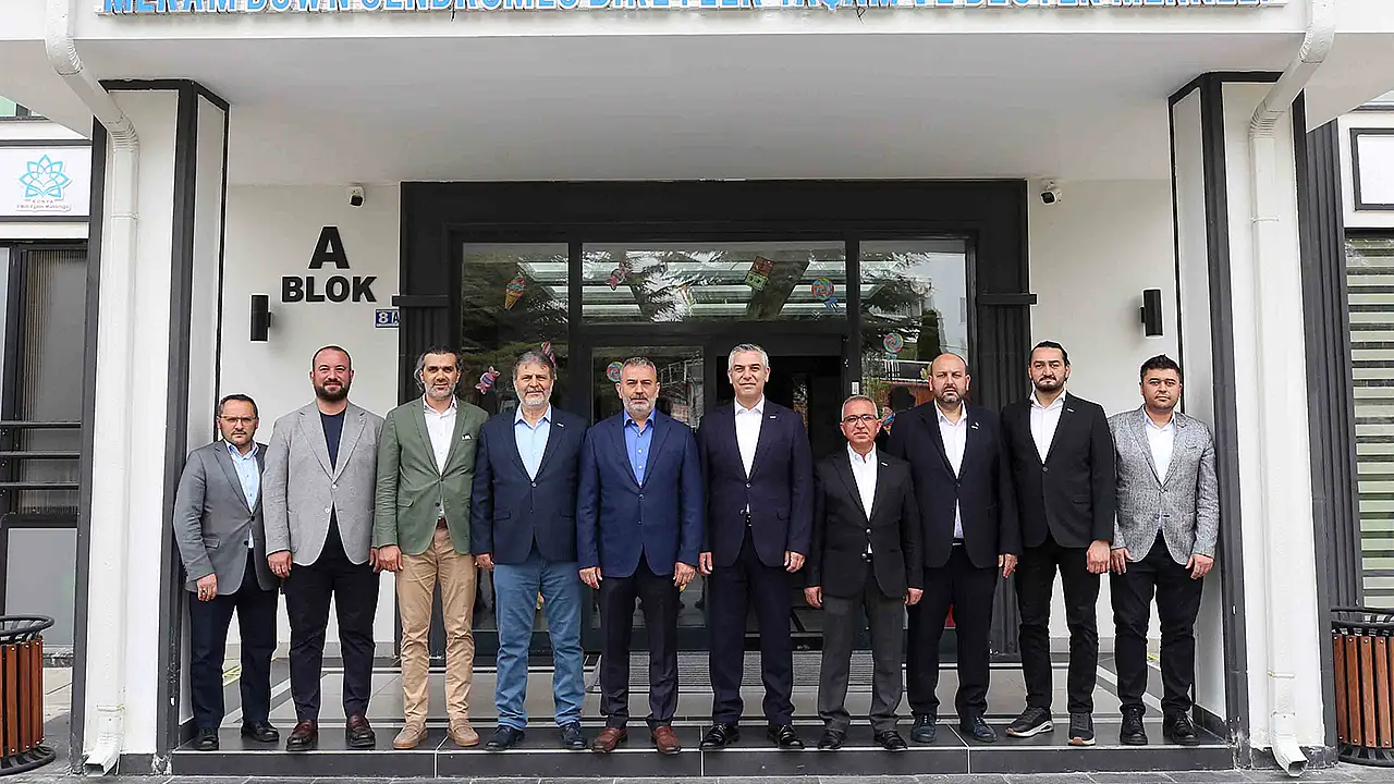 MÜSİAD Konya'dan DOSD Meram'a anlamlı ziyaret