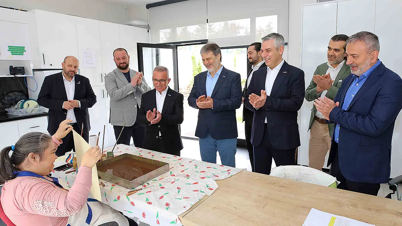 MÜSİAD Konya'dan DOSD Meram'a anlamlı ziyaret