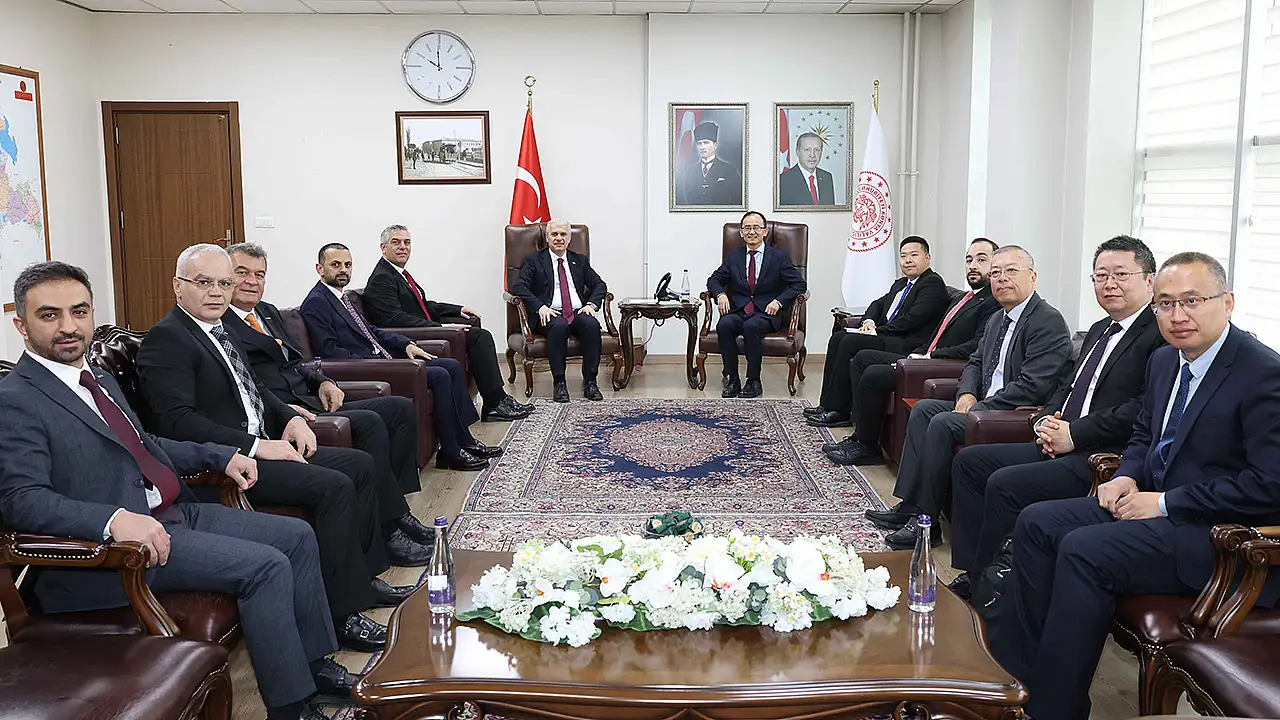 Çin Büyükelçisi Xuebin Konya'da! Valilikte önemli görüşme