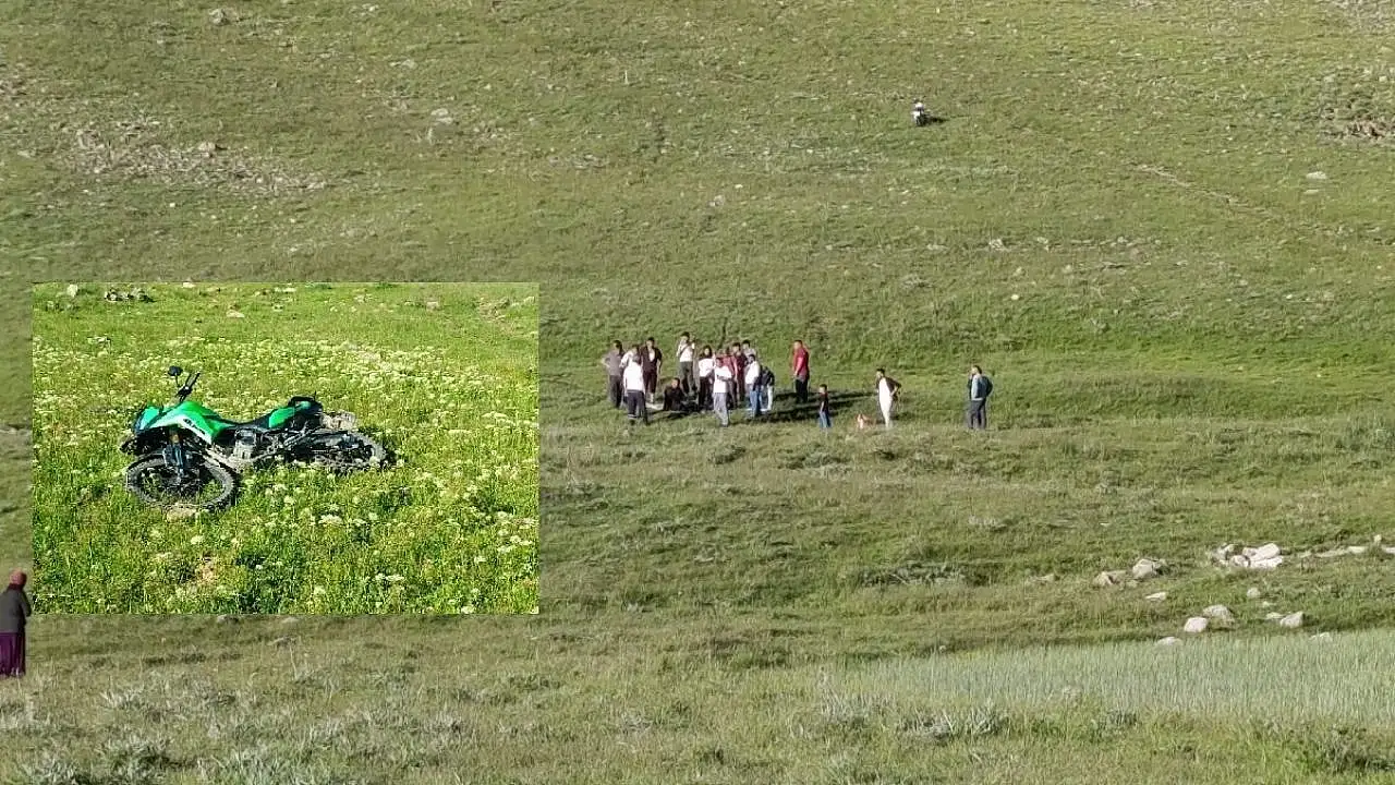 Konya'da sürücü için hava ambulanslı kurtarma