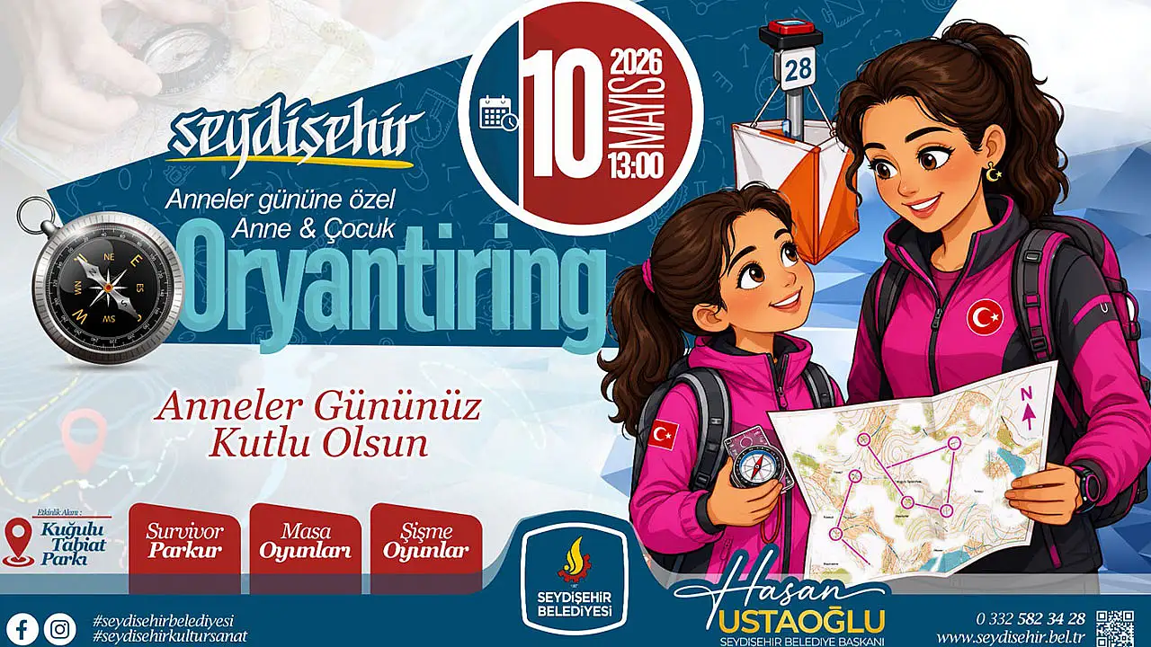 Konya'da Anneler Günü için sürpriz etkinlik hazırlığı