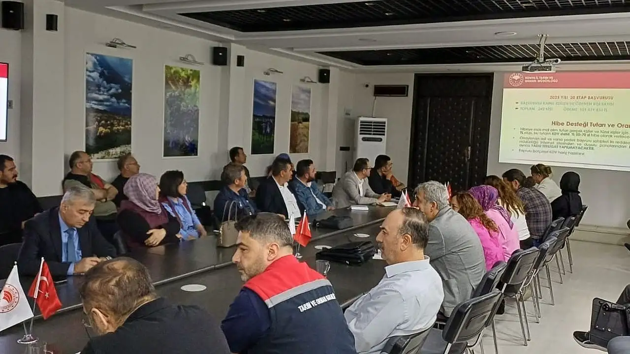 Konya'da 'Bereketin Yüzyılı' toplantıda konuşuldu