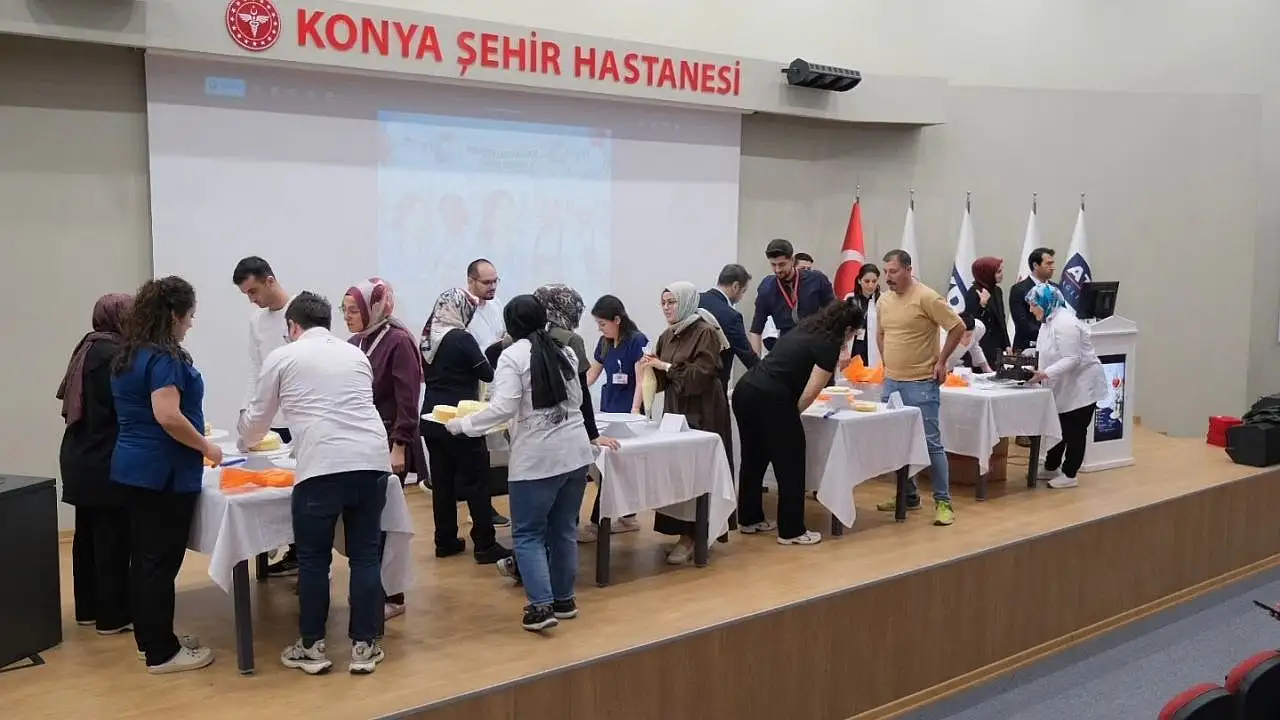 Konya'da sağlık kahramanları unutulmadı
