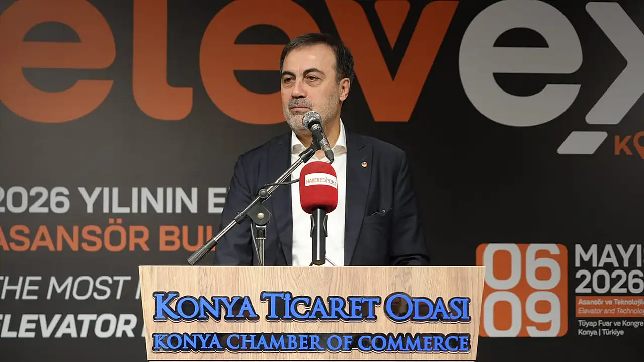 KTO Başkanı Selçuk Öztürk fuarın açılışında yaptığı konuşmada Konya'nın üretim gücü ve ihracat potansiyeliyle asansör sektöründe küresel bir oyuncu haline geldiğini belirtti.