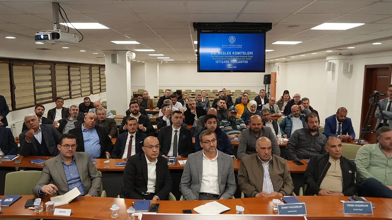 Konya KTO'da hayvancılık ve gıda sektörü masaya yatırıldı