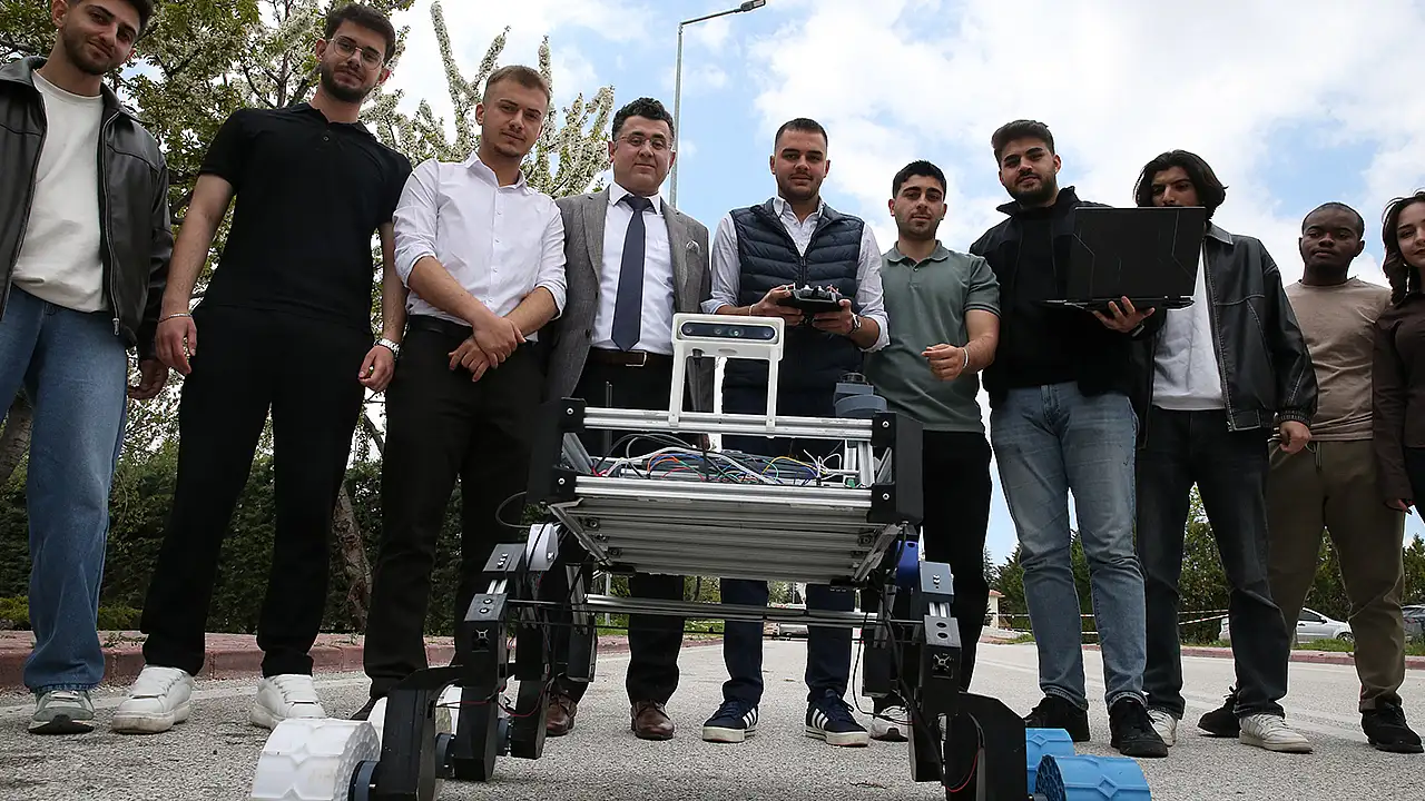 Konya'da NASA teknolojisi: GPS'ye ihtiyaç duymadan yolunu buluyor
