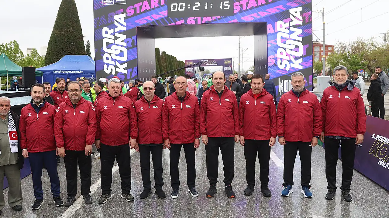 Konya Yarı Maraton'da SOBE farkındalığı