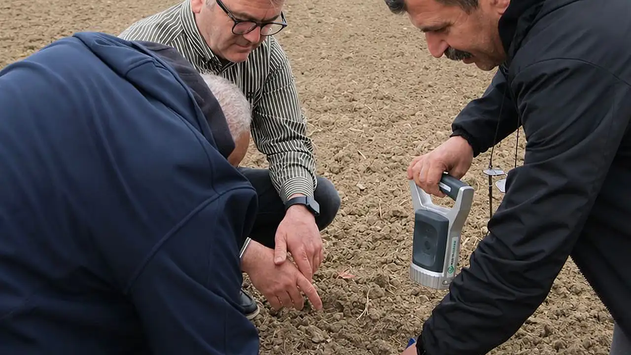 Konyalı belediye, dijital toprak analiz cihazını hizmete koydu