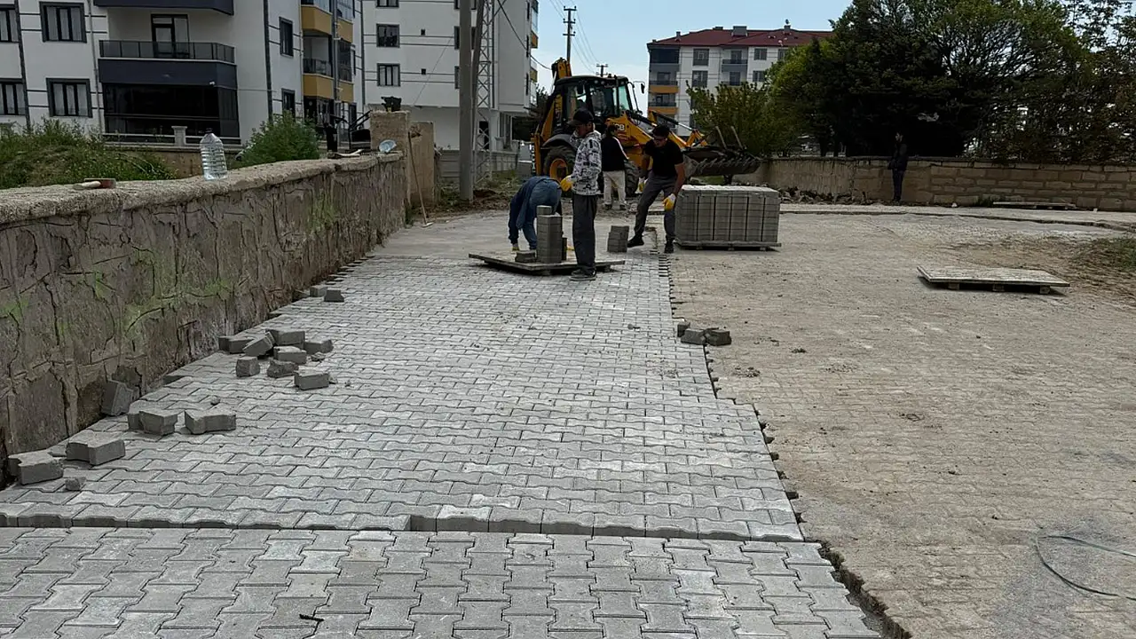 Kulu'da kilitli taş tamirat çalışmaları devam ediyor