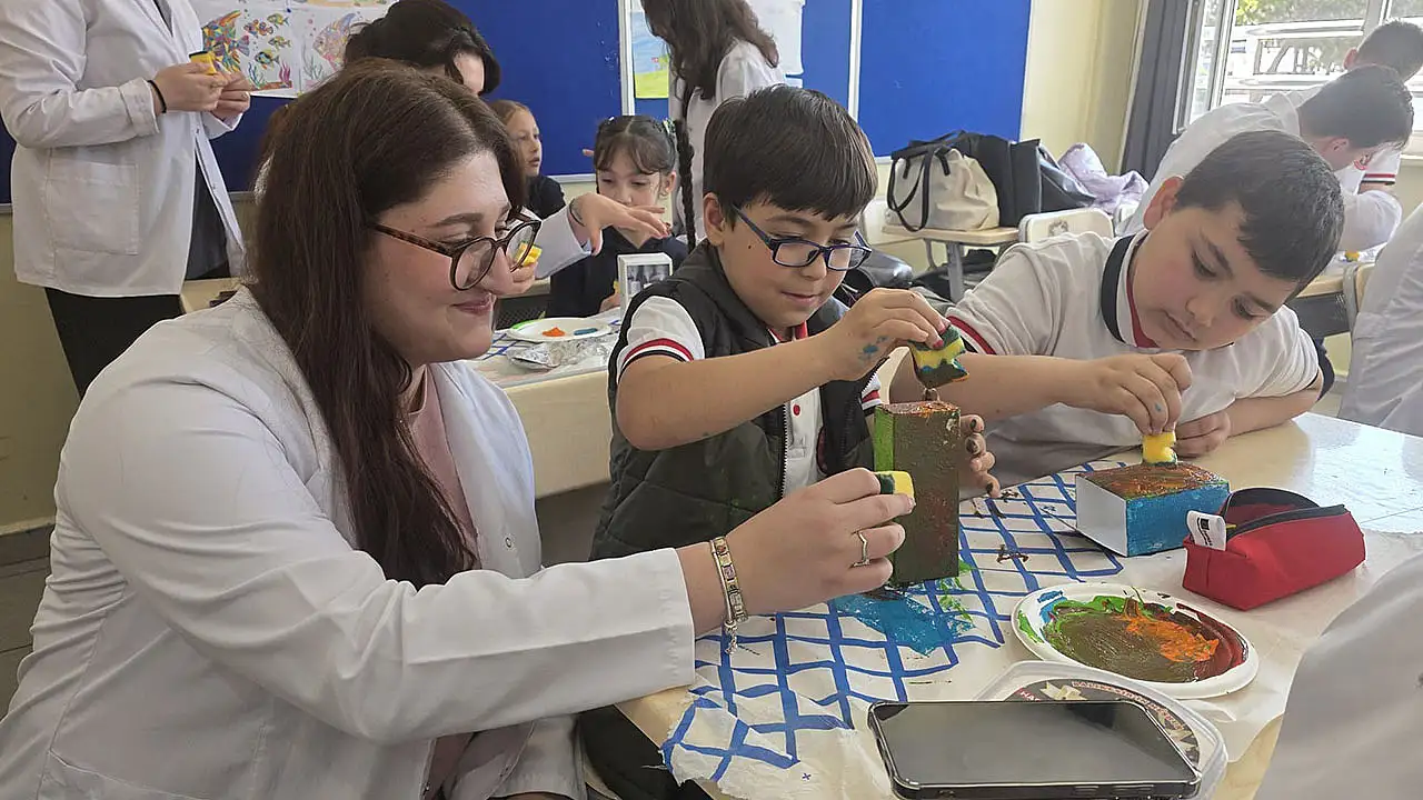 Miniklerden çevreye duyarlı adım