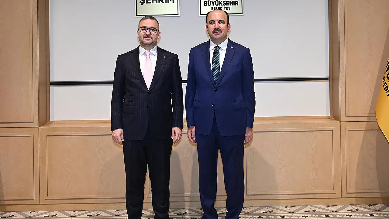 Türkiye Cumhuriyet Merkez Bankası (TCMB) Başkanı Fatih Karahan, Konya programı kapsamında Büyükşehir Belediye Başkanı Uğur İbrahim Altay'ı makamında ziyaret etti.