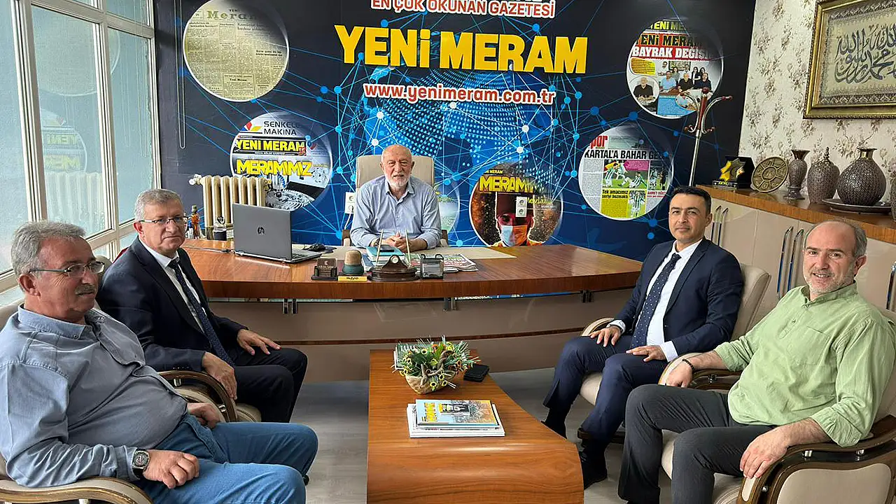 Cumhurbaşkanlığı İletişim Başkanlığı Konya Bölge Müdürü Tuncay Karabulut ve Basın İlan Kurumu Konya Bölge Müdürü Halil İbrahim Parlak, Yeni Meram gazetesine ziyaret gerçekleştirdi.