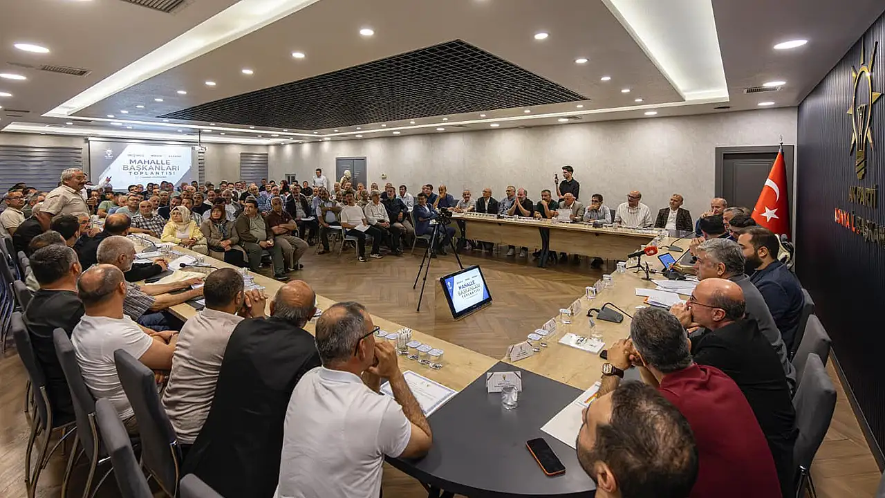 AK Parti Konya'da istişare toplantısı: Talepler tek tek dinlendi