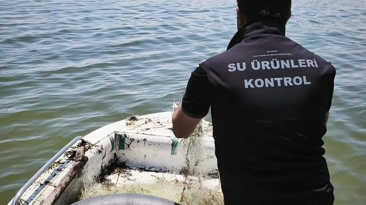 Beyşehir Gölünde kaçak avcılığa geçit verilmiyor