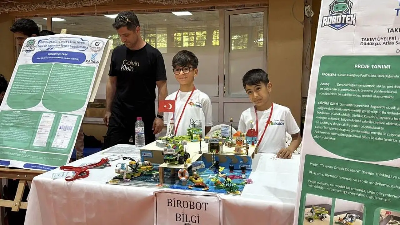 Genç mucitler Robot Olimpiyatları'nda buluştu