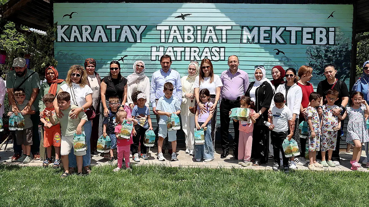 Karatay Tabiat Mektebi'nde eğitim dönemi sona erdi