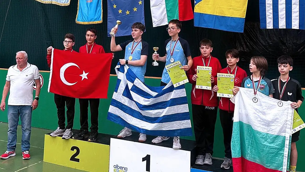 Karataylı sporcu Bulgaristan'da 2 kez kürsüye çıktı