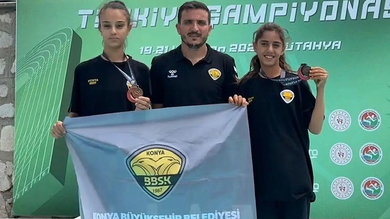Konya Büyükşehir'den madalya yağmuru