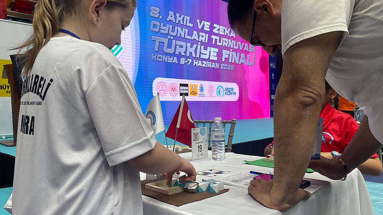 Konya'da Akıl ve Zeka Oyunları Türkiye Finali coşkuyla başladı