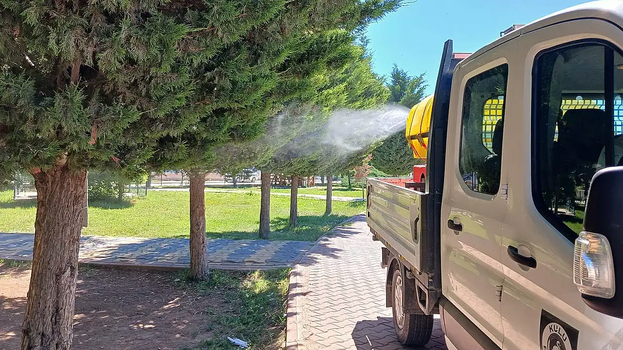 Konya'da ilçeler ilaçlanıyor