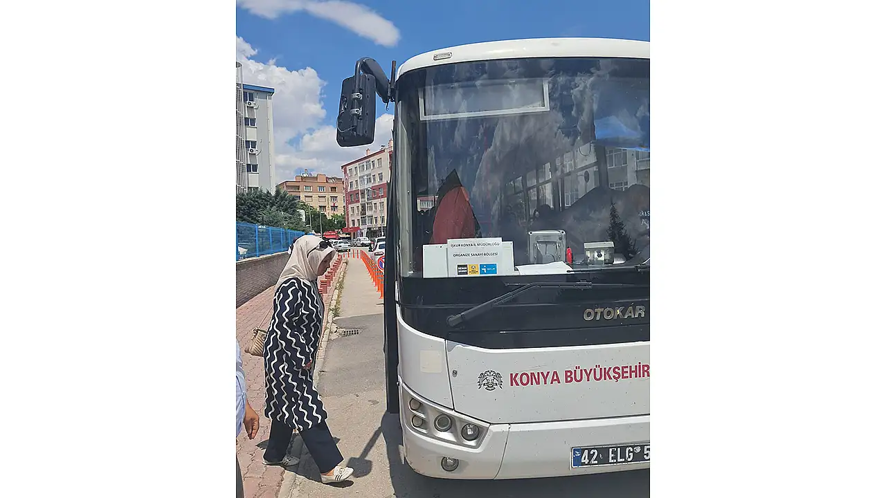 Konya'da iş görüşmeleri için ücretsiz servis