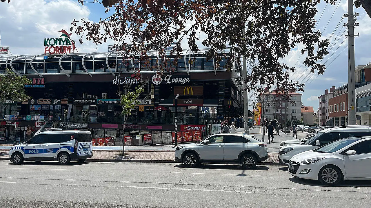 Konya'da kafeye silahlı saldırı