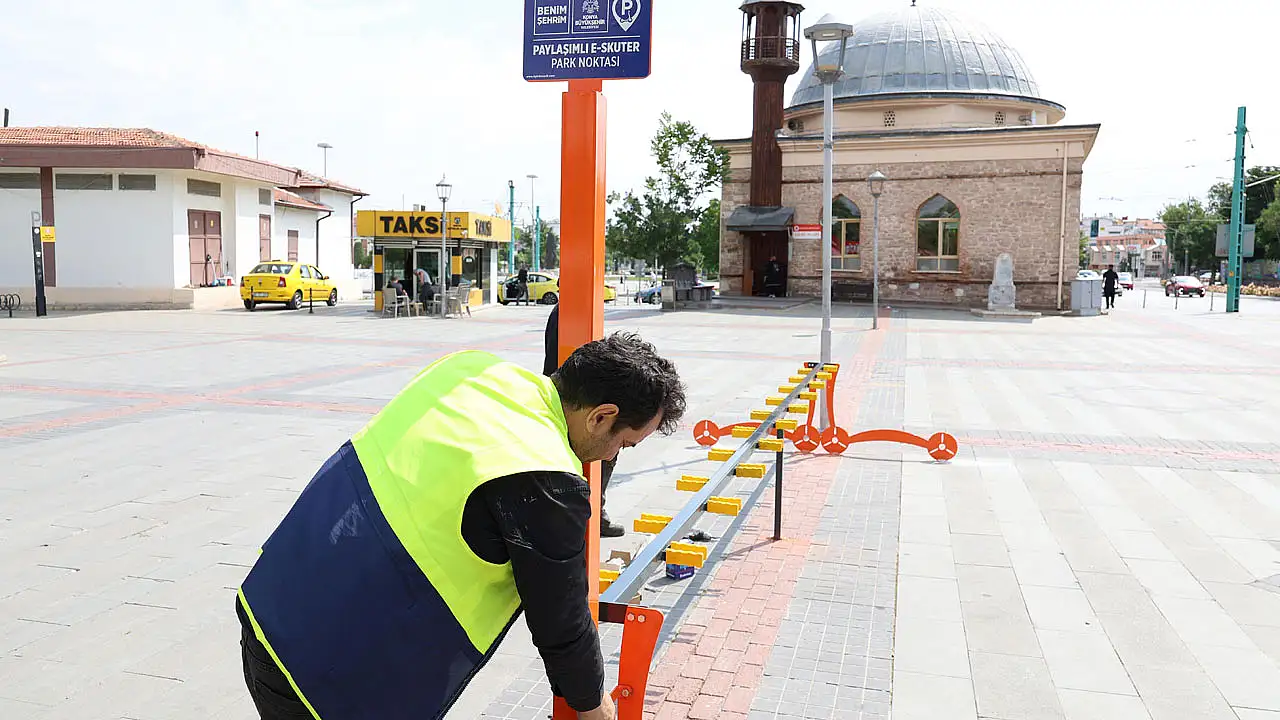 Konya'da mikromobiliteye düzen!