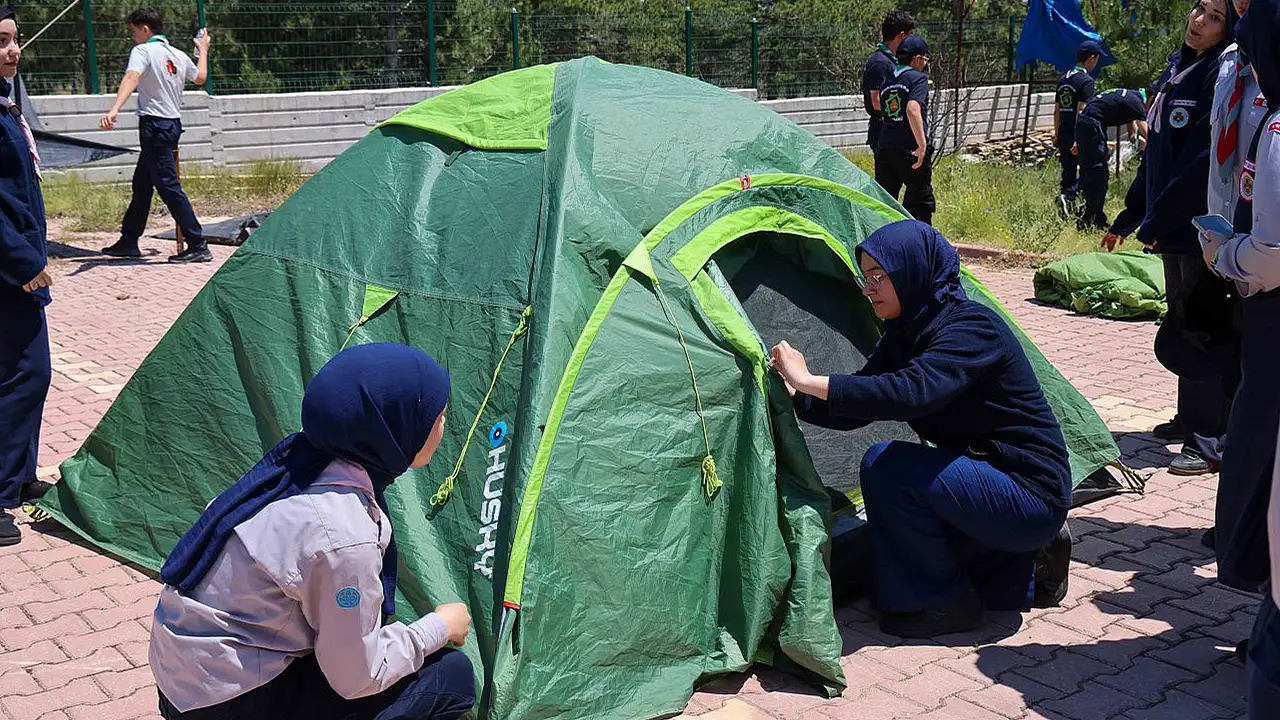 Konya'da izcilere detaylı eğitim verildi