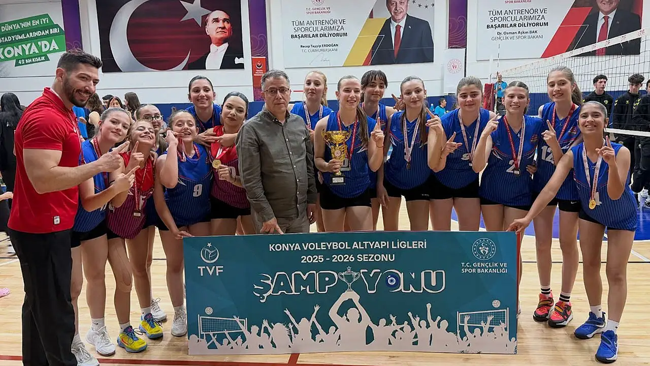 Konya yerel liglerde şampiyonlar netleşti