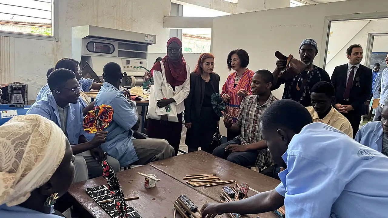 Konyalı eğitmen Dakar'da gönülleri fethetti