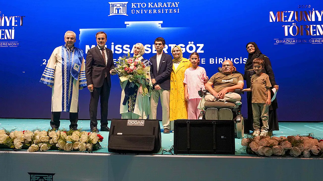 KTO Karatay'da mezuniyet coşkusu