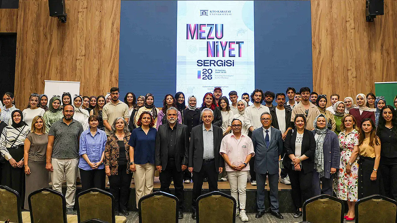 KTO Karatay'da projeler sergilendi