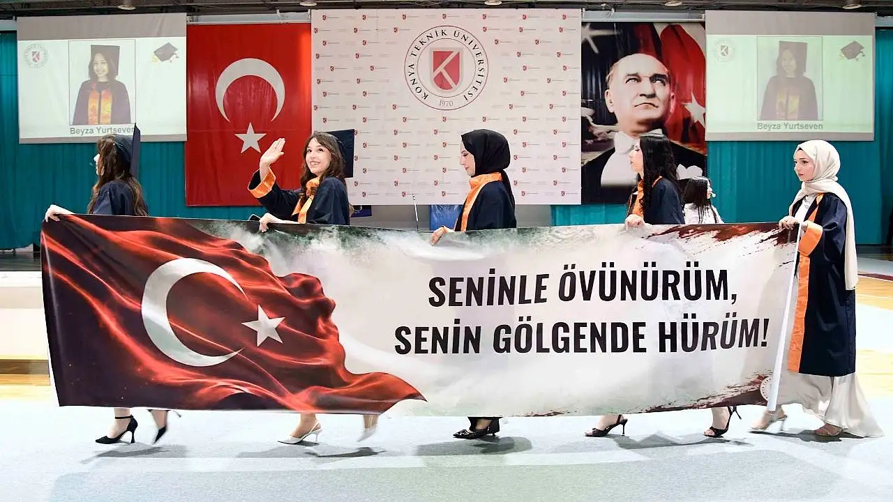 KTÜN Mühendislikte mezuniyet coşkusu