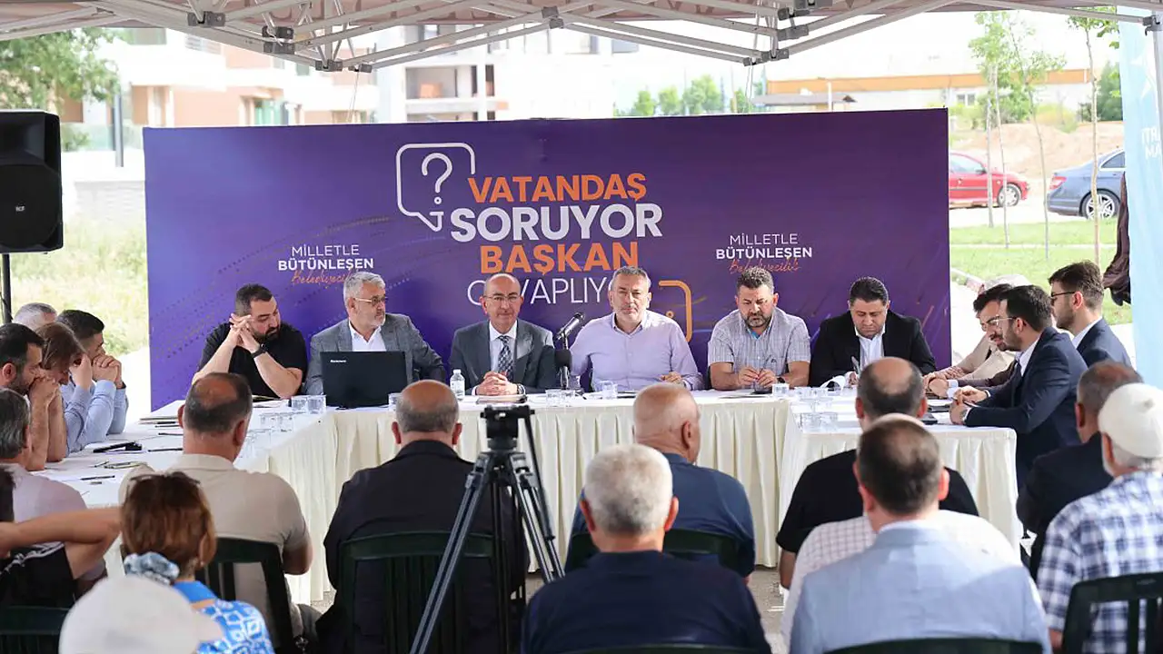 Meram'ın yol haritası vatandaşların talepleriyle çizildi