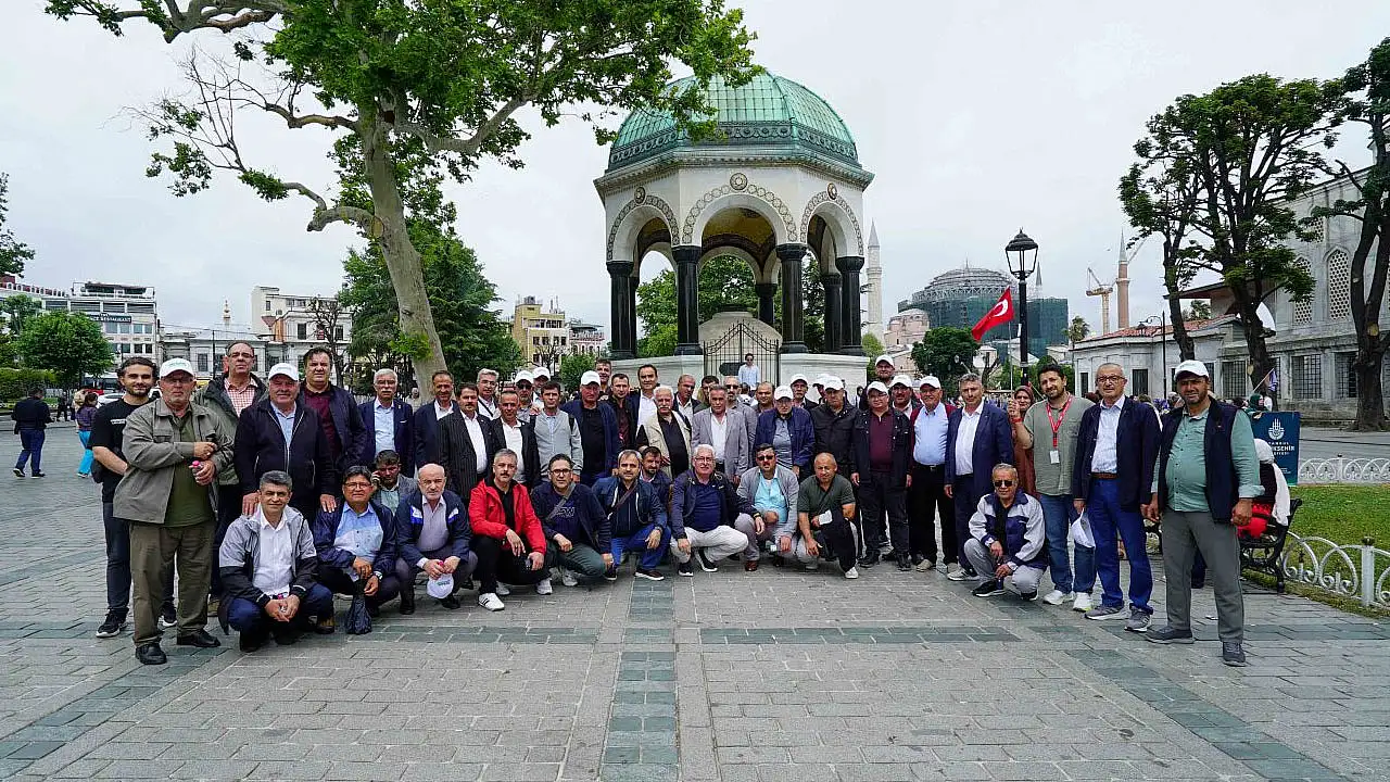 Meramlı muhtarlar İstanbul'a çıkarma yaptı