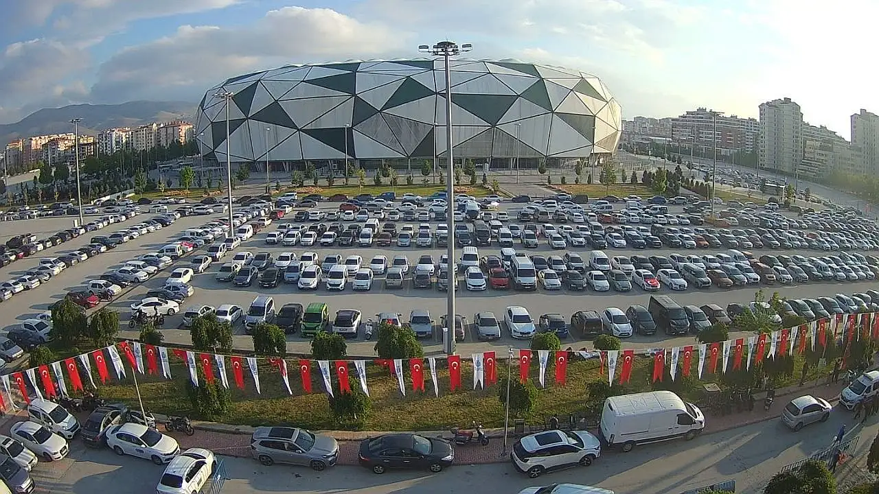 Konya Selçuklu'da Milli maç coşkusu