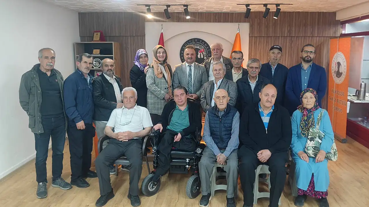 Prof. Dr. Nuri Şimşekler Selçukya'ya konuk oldu