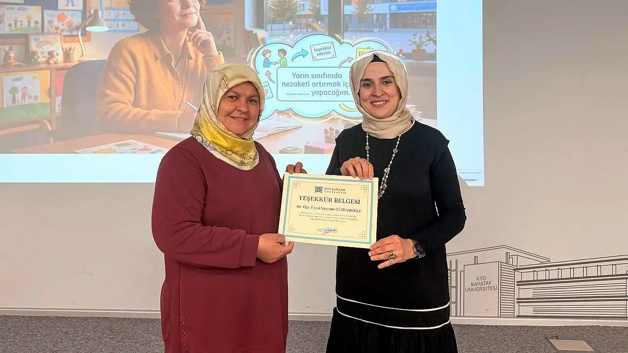 Rehber öğretmenler ve psikolojik danışmanlar KTO Karatay'da buluştu