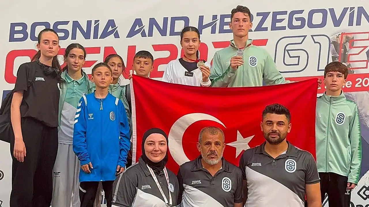 Selçuklu Belediyespor'dan 2 madalya, 1 şampiyonluk