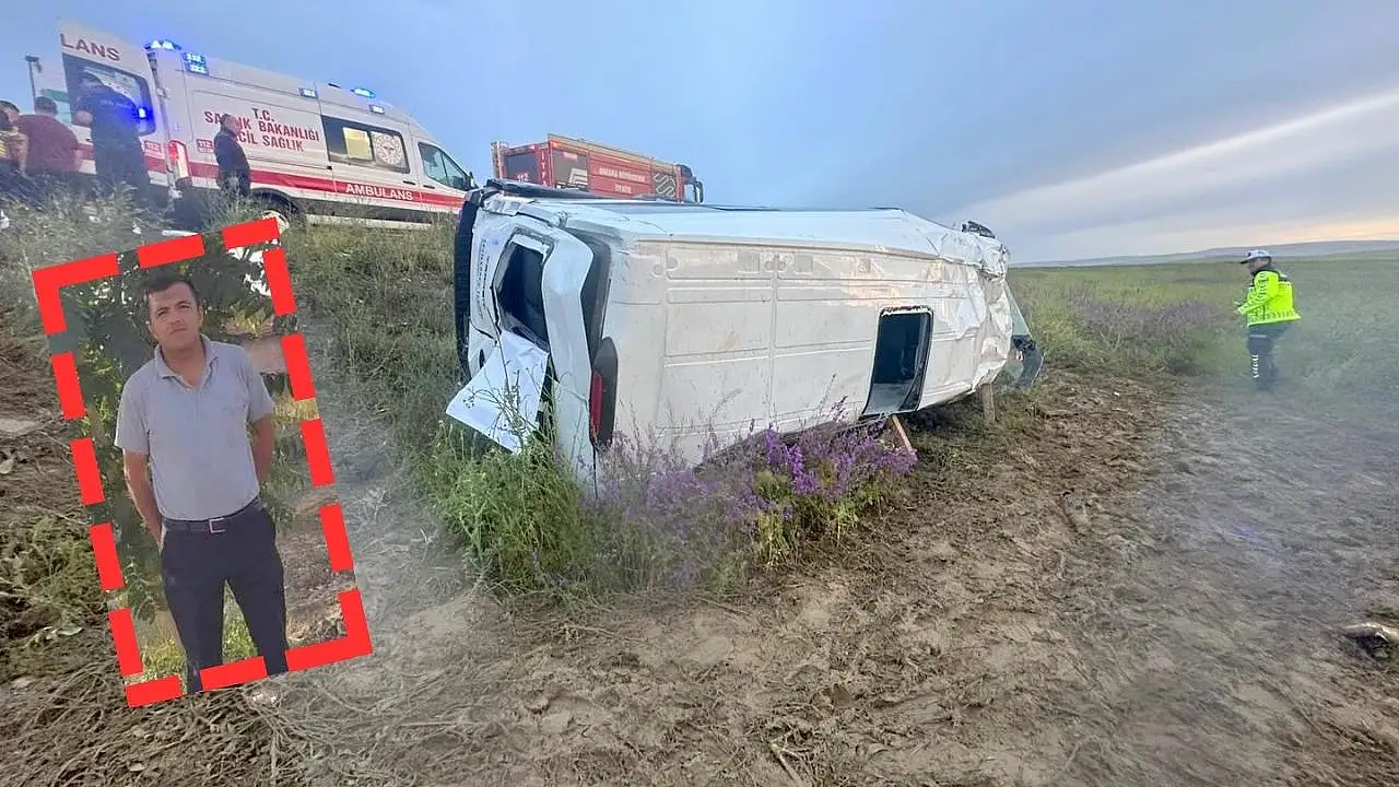 Konya'da acı kaza: 1 ölü, 7 yaralı