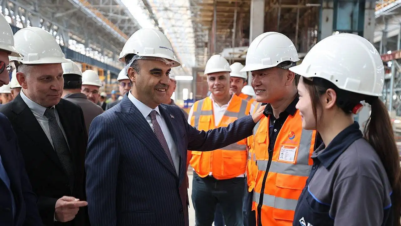 Bakan Kacır'dan Konya'nın stratejik tesisine ziyaret