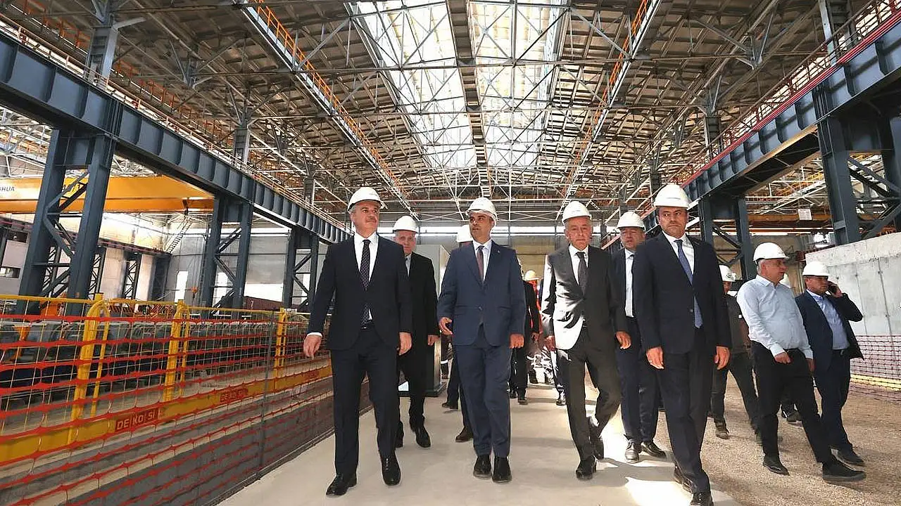 Bakan Kacır'dan Konya'nın stratejik tesisine ziyaret