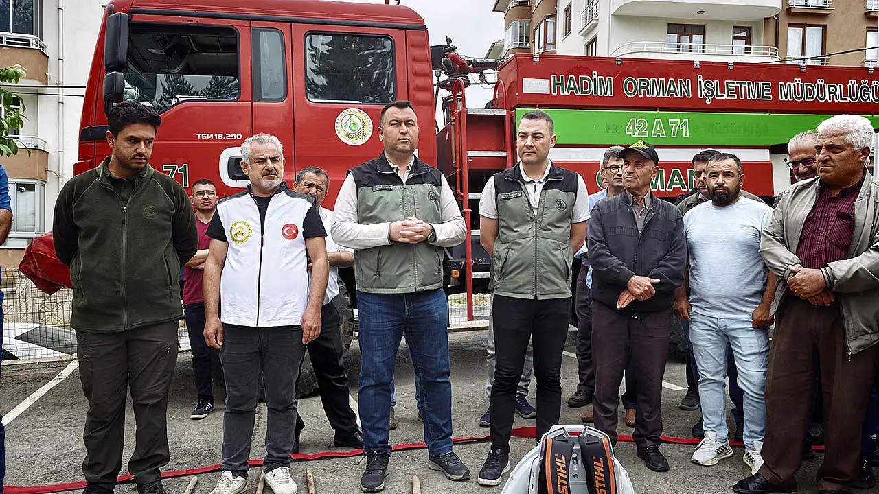 Bozkır'da 150 arıcıya kritik eğitim